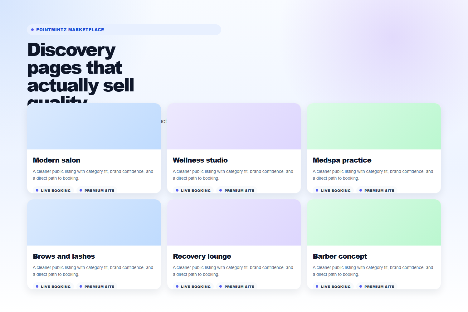 PointMintz marketplace preview